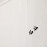 Woodluv Under Sink Bathroom Storage Cabinet, White