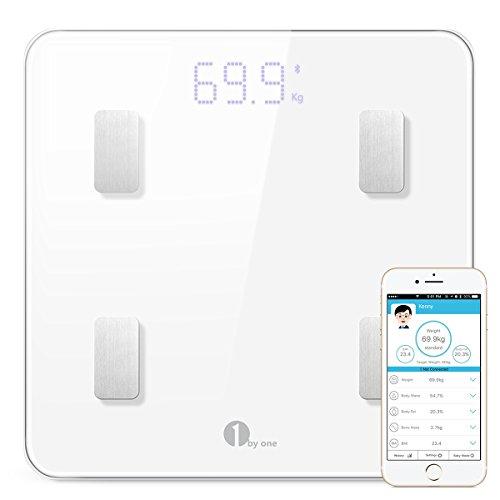 1byone Bluetooth Accurate Body Fat Scale