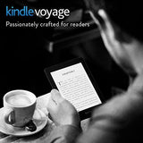 Kindle Voyage E-reader - 6" with Adaptive Built-in Light & PagePress Sensors - Wi-Fi
