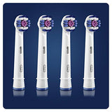 Oral-B 3D White Toothbrush Heads Pack of 4