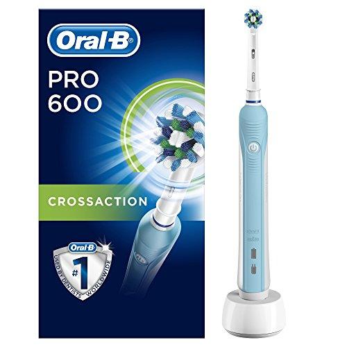 Oral-B Pro 600 CrossAction Electric Toothbrush Rechargeable