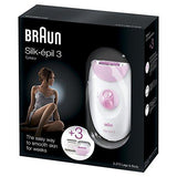 Braun SE3270 Silk Epil 3 Leg and Body Epilator and Shaver