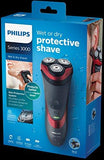 Philips Series 3000 Wet & Dry Men’s Electric Shaver with Pop-up Trimmer