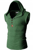 XQS Mens Casual Short Sleeve Polo T-shirt Hoodies Outerwear