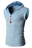 XQS Mens Casual Short Sleeve Polo T-shirt Hoodies Outerwear