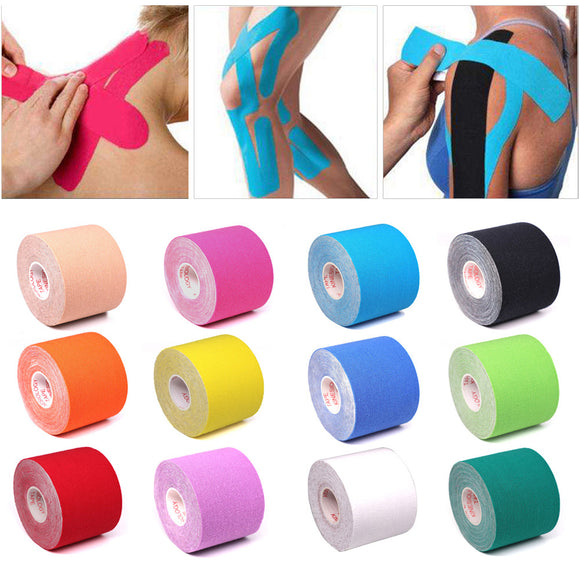 5m Elastoplast Kinesiology Wrap Tape Muscle Pain Relief Waterproof Sports Recovery Athletic Tape Strapping Tennis Bandage